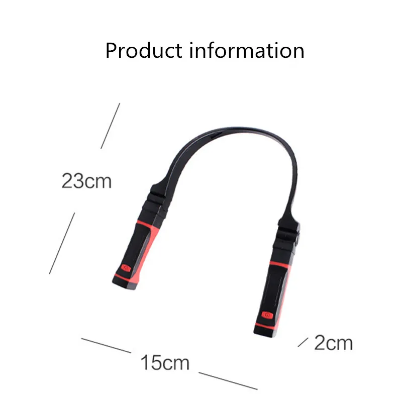 LED 휴대용 매다는 목 조명, USB 충전, 디밍 학습 야간 조명, 야외 작업 캠핑 야간 러닝 휴대용 조명