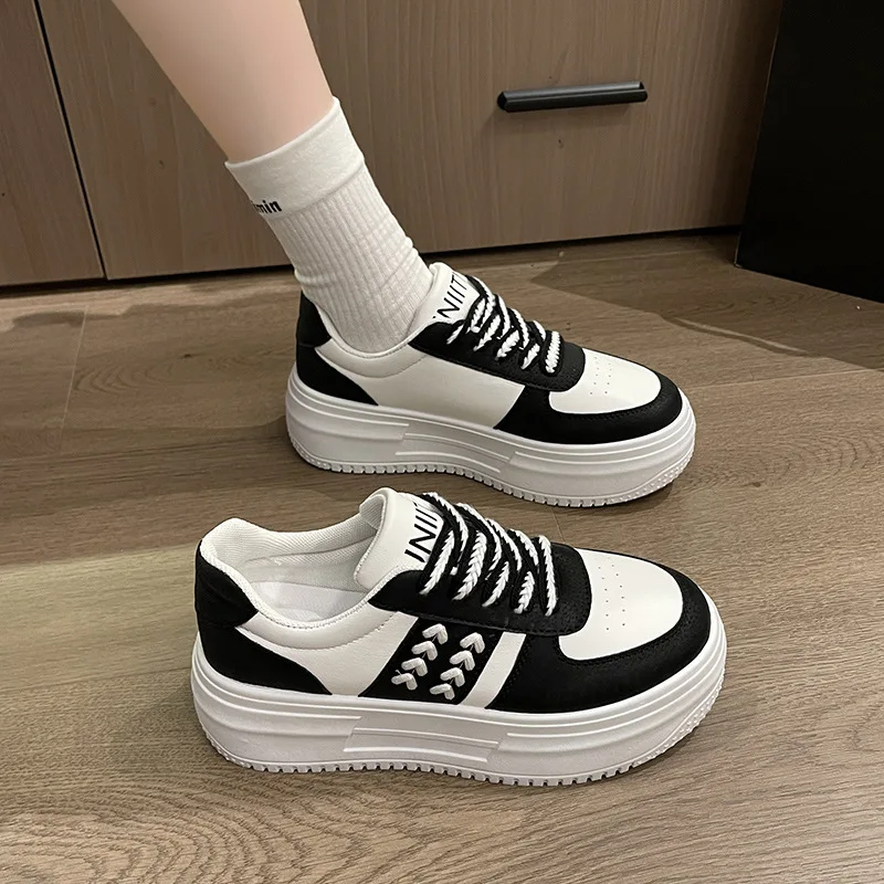 

Tenis Platform Vulcanized Shoe for Women 2023 Autumn New Elevated Casual Shoe Fashion Sports Shoe Women Shoe Zapatillas De Mujer