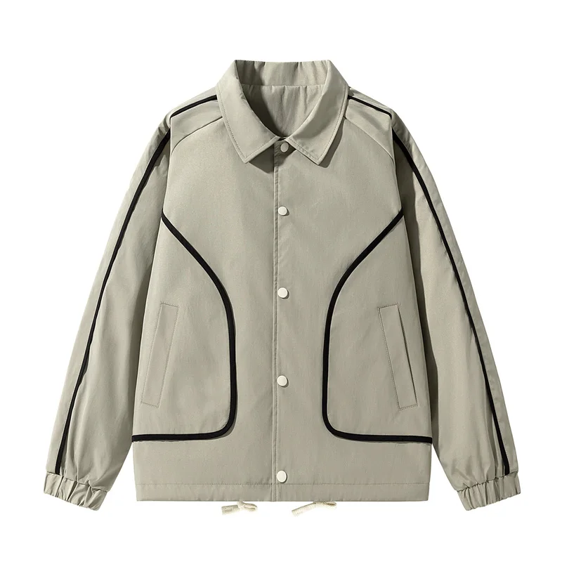 

High Quality Stylish Handsome Everything Plus-size Casual New Japanese Style Fresh Pajamas Style Jacket Outdoor Casual Jacket