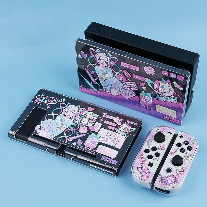Adorable Anime-Inspired Transparent Protective Case