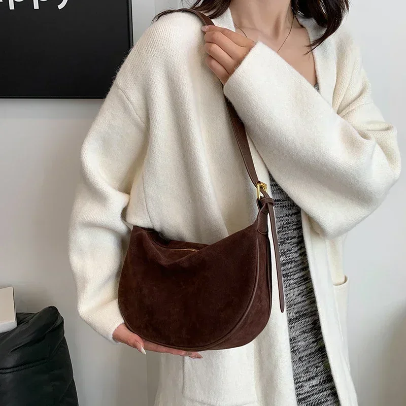 الجلد المدبوغ سستة حقائب كتف الصلبة التنقل حقائب ن...