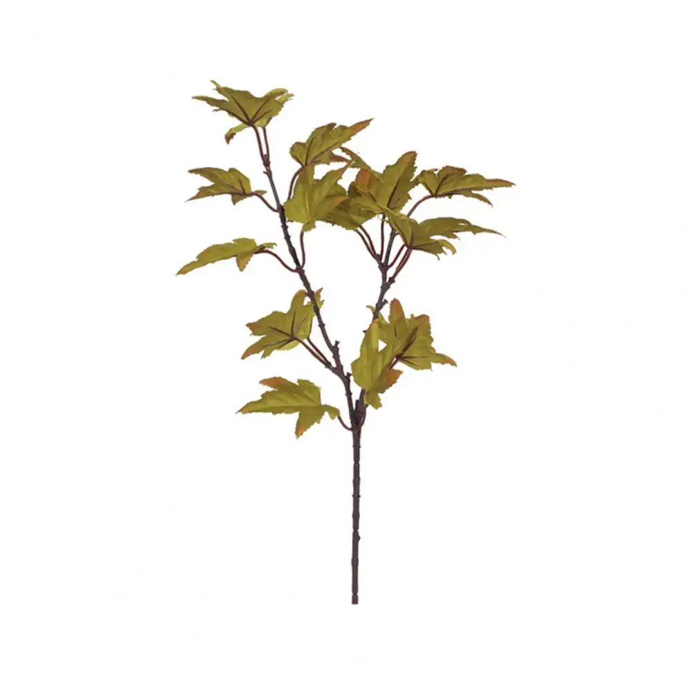 

Diy Flower Arrangements with Artificial Maple Leaves Fall Festival Decor Uv Resistant Artificial Maple for Autumn for Window