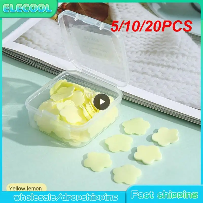 

5/10/20 шт./коробка, одноразовые хлопья для мыла
