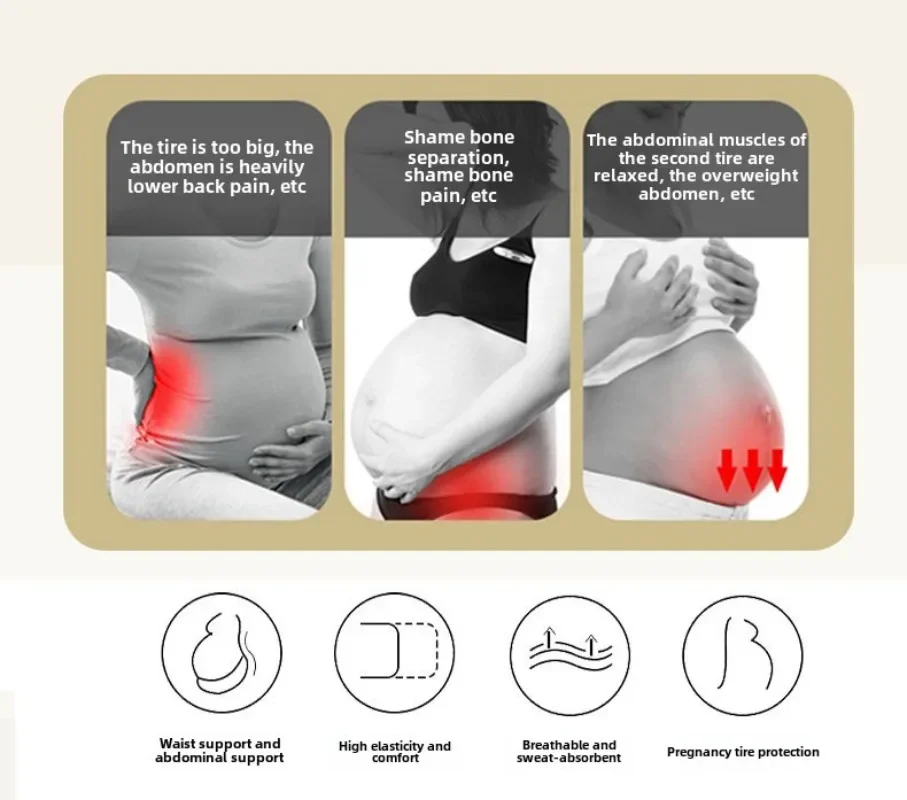 ceinture de soutien de grossesse 3 en 1 avec attelle pour le ventre, réglable, pour les instituts foto et la récupération post partum ceinture de soutien de grossesse 3 en 1 avec attelle pour le ventre, réglable, pour les instituts foto et la récupération post partum