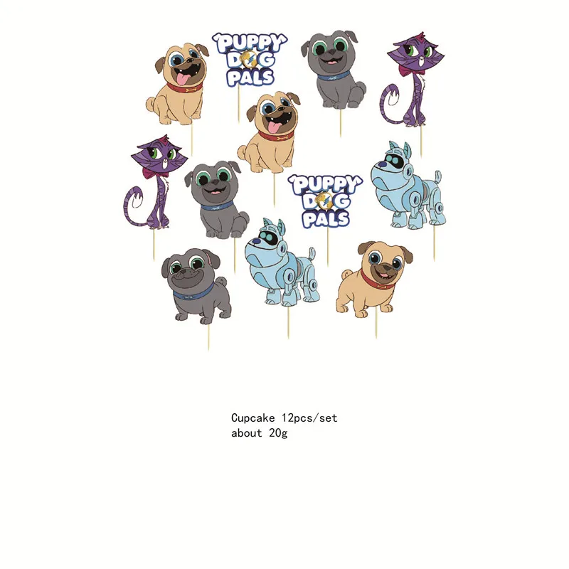 puppy-dog-pals-birthday-party-decorations-disney-puppy-dog-pals-birthday-dog-aliexpress for Free Printable Puppy Dog Pals Cupcake Toppers Puppy Dog Pals Birthday Party Decorations | Disney Puppy Dog Pals Birthday - Dog - Aliexpress for Free Printable Puppy Dog Pals Cupcake Toppers