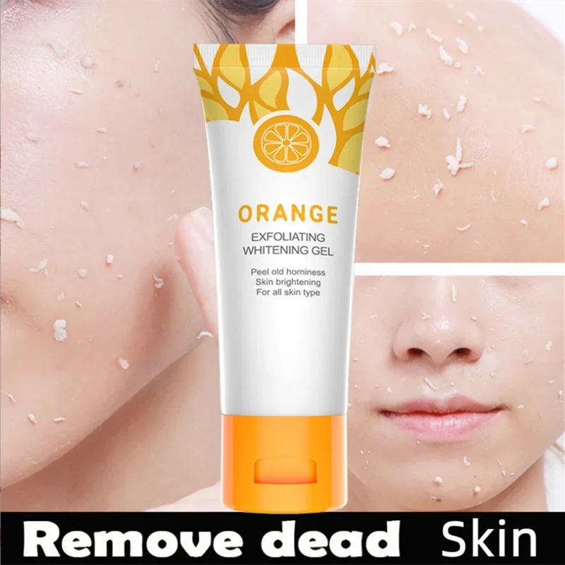 Face Exfoliating Cream Skin Care Whitening Moisturizer Repair Facial Scrub Cleaner Acne Blackhead Treatment Remove Face Cream