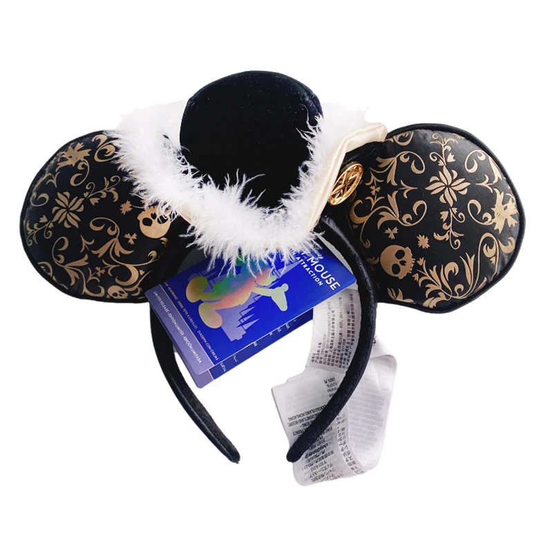 best Baby Accessories Disney Mickey Mouse Headband Transparent Plush Ball ears Headband Cartoon Minnie Ears Birthday Party Decoration(Free Shipping) custom baby accessories