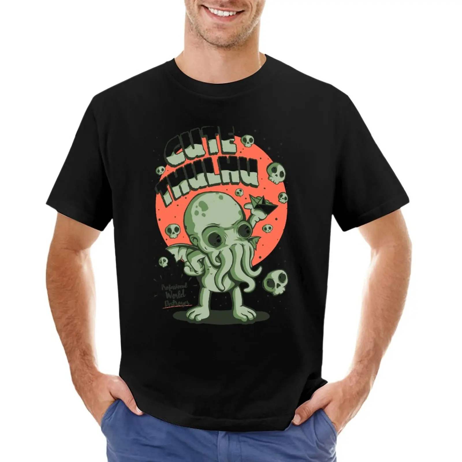 

Cutethulhu! T-Shirt for a boy kawaii clothes mens big and tall t shirts