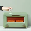 8 Functions Steam Toaster Oven 10L Mini Oven Toaster Kitchen Countertop Steam Heater Oven Toaster 1