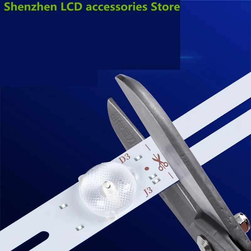 6LED/7LED/8LED 3V6V for  LED Light bar LCD TV light bar  59CM Universal backlight strip with aluminum  59CM   NEW convex mirror 3