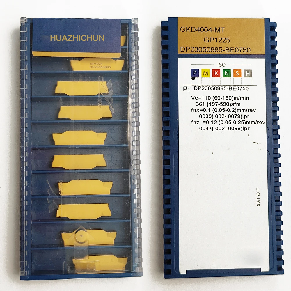 

HUAZHICHUN GKD4004-MT GP1225 Carbide Inserts Milling Cutter Tool
