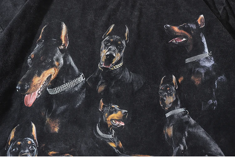 Doberman Collage Graphic T-Shirt S177c1a25b82f407ab28eaa662c6a7554w