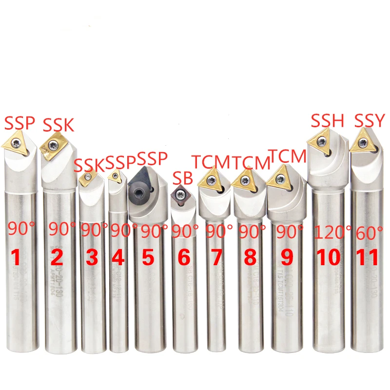 Chamfer milling cutter 30 degrees 60 degrees 90 degrees 120degrees Full