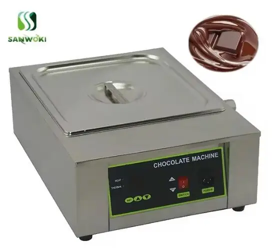 220V/ 110V Electric Chocolate Melting Machine single tank for commercial chocolate melting pots chocolate warmer melter machine