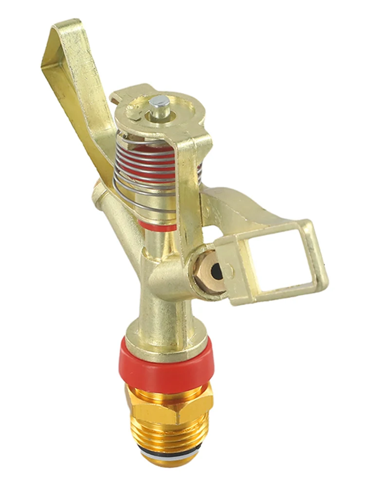 Messing Einstellbare Wasser Sprinkler Rasen Bewässerung Garten Bewässerung Spray Düse Bewässerung In-boden Sprinkler Bewässerung Gerät – Detail 1