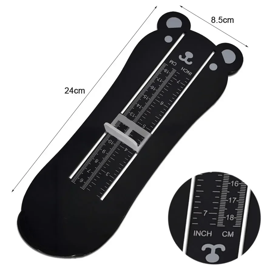 Foot Device Measuring Measure Size Adults Gauge Sizer Feet Ruler Shoes Home Kids Foot Length Family Measurer Us Standard Size foot measuring ruler