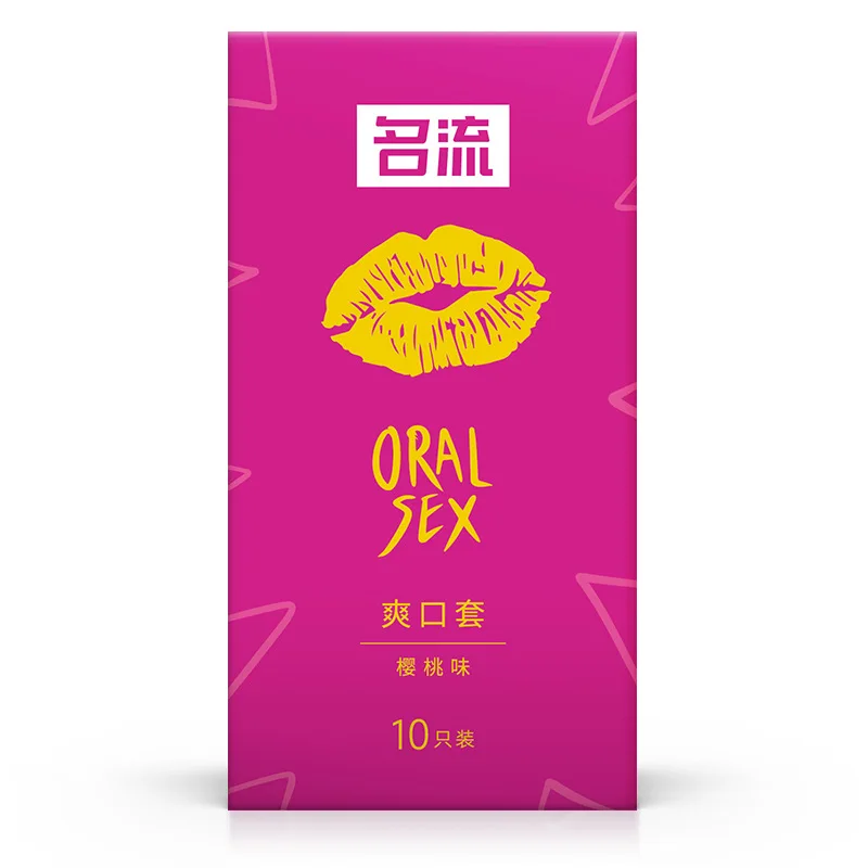 PERSONAGE 10Pcs Cherry Oral Sex Bowjob Mouth Condoms Women Men Sexy Toys Smooth Condoms Sex Toys Penis 2