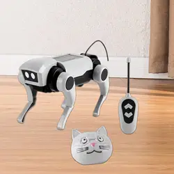 Electric Mechanical Dog Model Building Kits Children Educational Toy Robotic Dog Gift for Girls Kids Boy Children Holiday Gifts