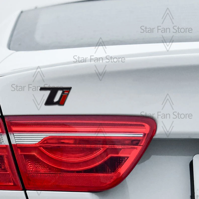 Premium Metal VELOCE TI 3D Car Emblem Decal Sticker