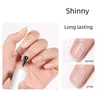 Shiny 2 in 1 Air Dry Base and Glossy Top Coat for Regular Nail Polish 4