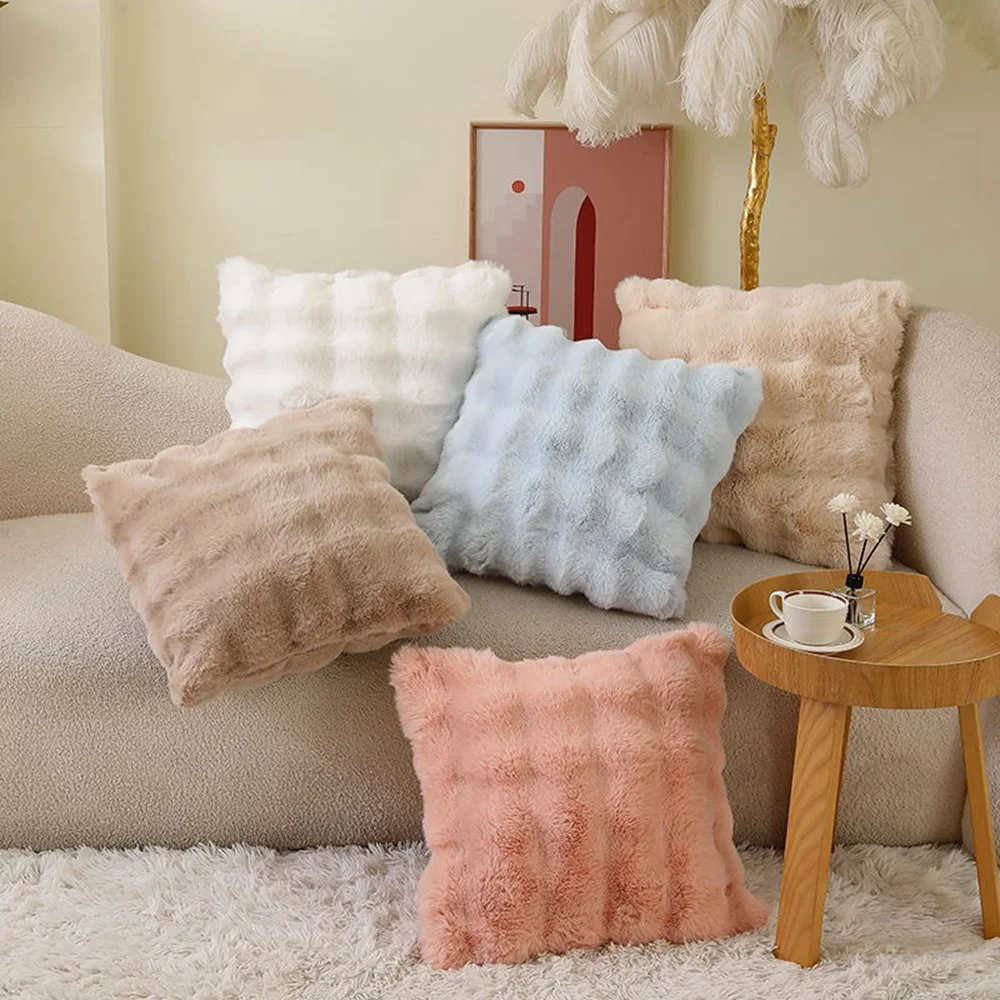 Cuscino Decorativo A Forma Di Fiocco – Morbido Peluche Per Divano E Letto – 30x23 Cm O 40x30 Cm