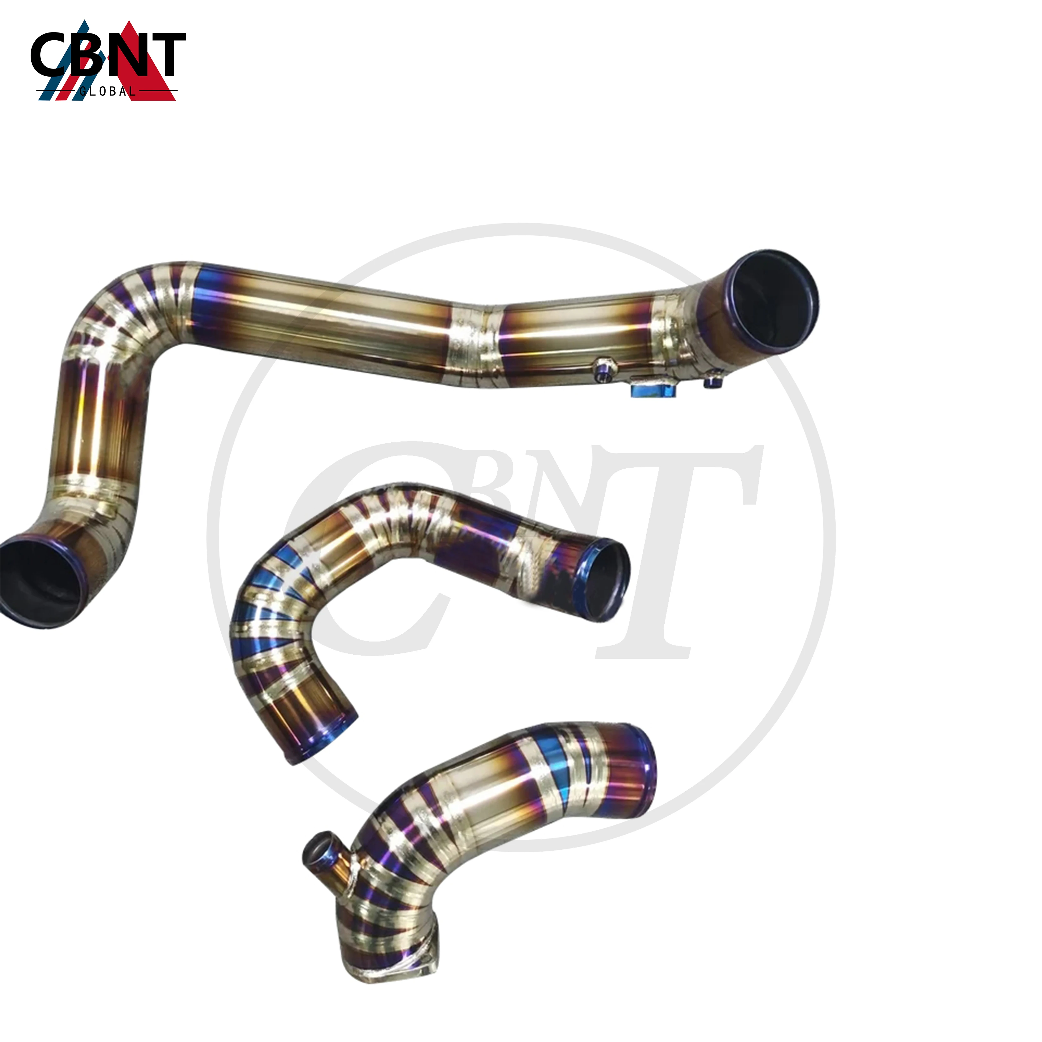 CBNT Intercooler Intake Pipe for Audi S4 S5 B9 Automobile Power System High Performance Titanium Alloy