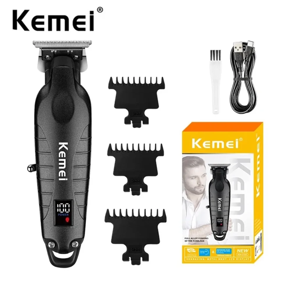 Hair Trimmer Kemei 2293 Professional Barber Cordless Rechargeable Men Clippers Hair Cutting Machine
