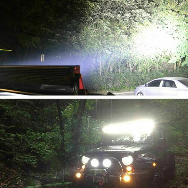 Luz LED de trabajo para coche, foco DRL de alto brillo, impermeable, para  todoterreno, SUV, camión, faros, lámpara de conducción, 12V, 6 LED, 18W -  AliExpress