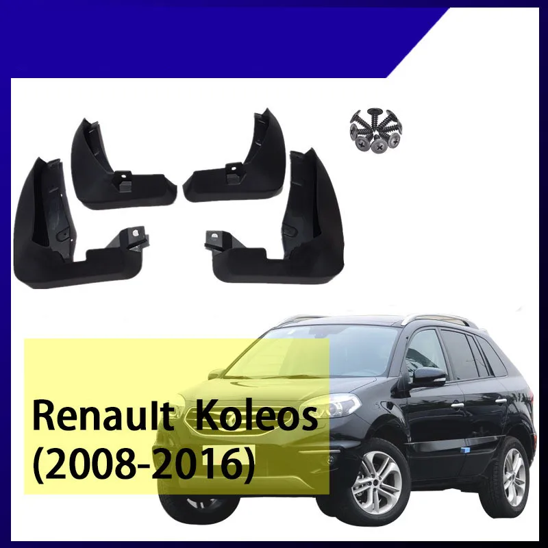

Tire Mudguard For Renault Koleos MK1 2008 2009 2010-2016 Mud flaps Mudguards Splash Guards Car Mudflaps Wheel Fender Accessories