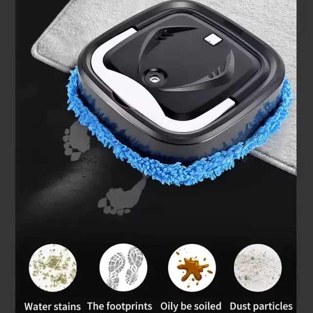 Smart Robot Vacuum Cleaner Rotary Floor Mopping Machine Air Humidifying Spray Dry Wet Sweeping USB Charging Sweeping Robot 1