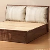 Storage Multifunctional Bed Space Saving Bedroom Frame Japanese Sun Sleeping Bed Wooden Tatami Camas De Casal Hotel Furniture 6