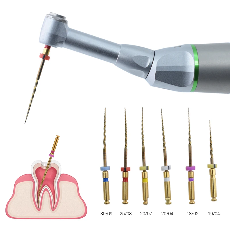 DentalEndoRotaryDrillsBursForRootCanalPreparationEngineUse