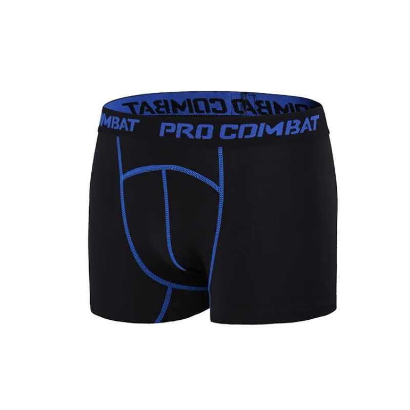 Sporty skinny running briefs boxers breathable anti-abrasion legs basketball shorts men clothing
