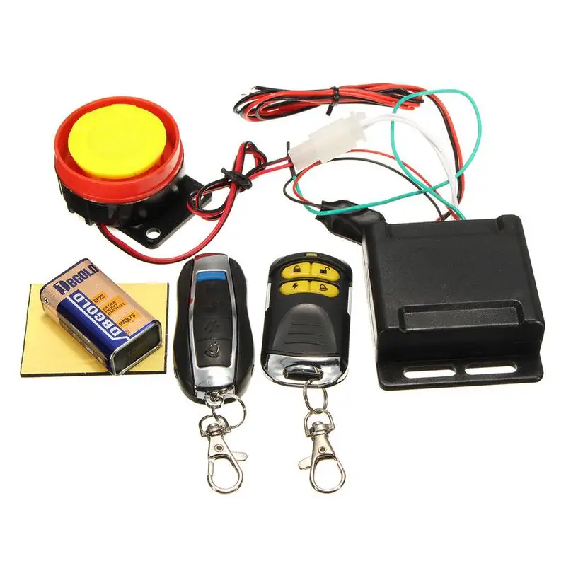 Waterproof Motorcycle Alarm System Waterproof Motorcycle Alarm With Remote 125dB Wireless Bike Security Alarm Waterproof wireless waterproof bike vibration alarm usb charging remote control motorcycle electric bicycle security burglar alarm