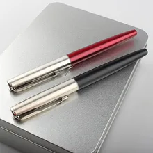 

2PCS Luxury Rollerball Gel Pen Metal Ball Ballpoint Pens Papelar Boligrafo Stationery Material Escolar