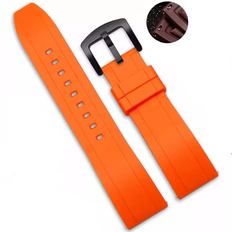 Deluxe Silicone Quick Release Rubber Strap - Universal Watch Band Replacement