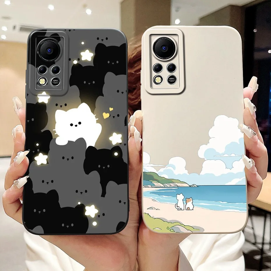 Lens Protective Fashion Soft Silicon Phone Case Cover