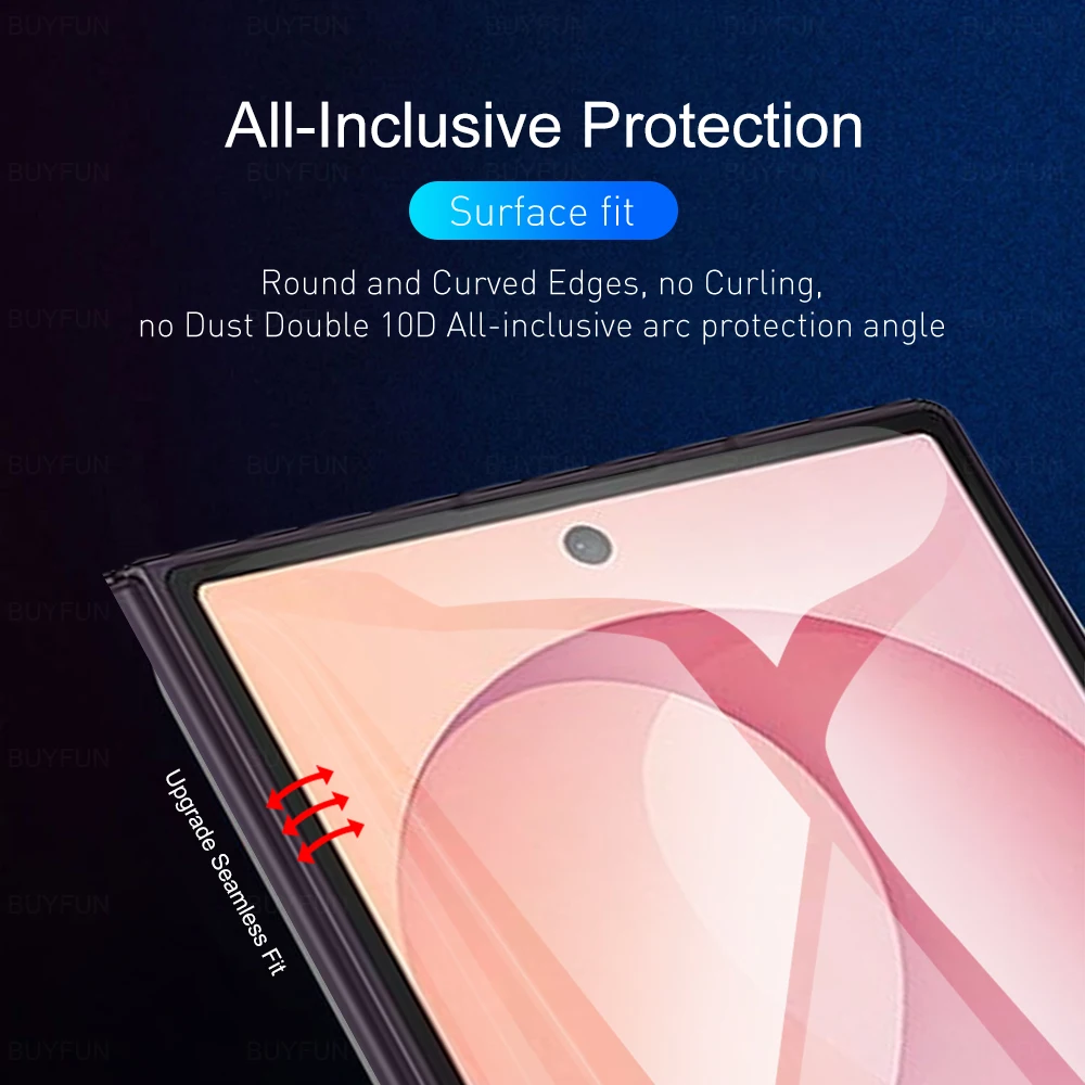 Dual Function Outer Screen Protector with Lens Protection - Hydrogel Film for Samsung Galaxy Z Fold Series