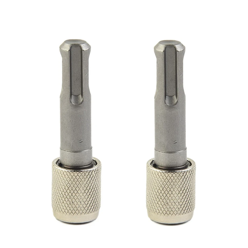 

2pcs SDS Socket Adapter 1/4in Hex Shank Screwdriver Holder Drill Bit Adapter Converter Impact Wrench Socket Quick Release Tools