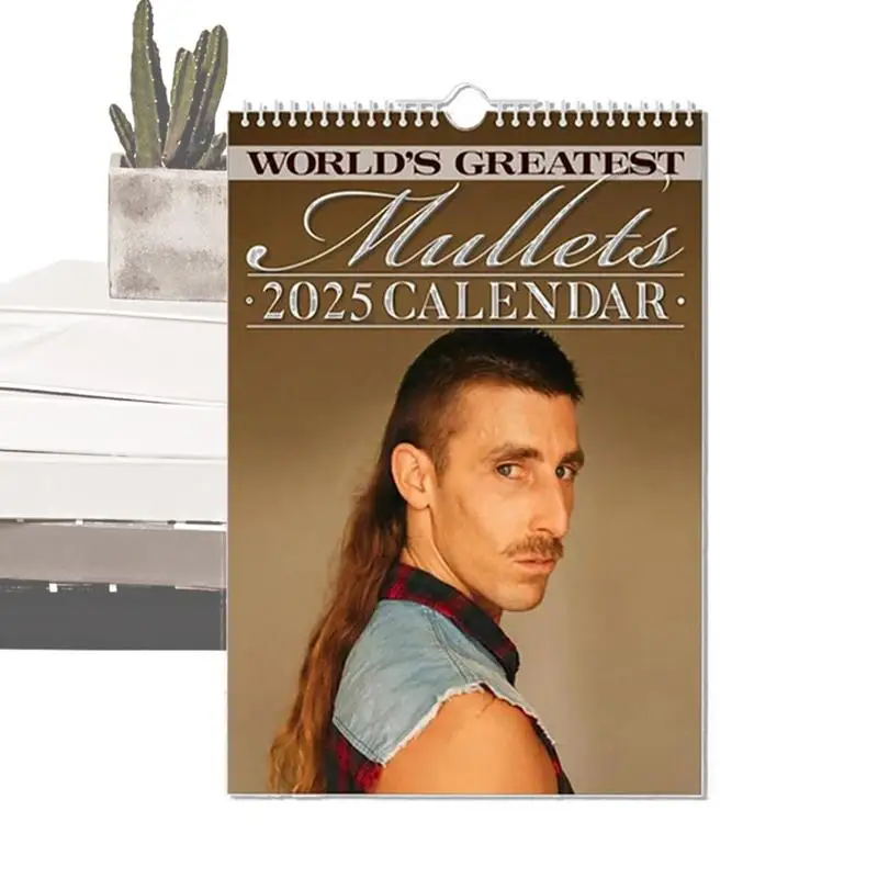 Mullet Calendar Hair Stylist The Worlds Greatest Mullets Calendar For Family Whole Year And Daily Planner Journal Calendars