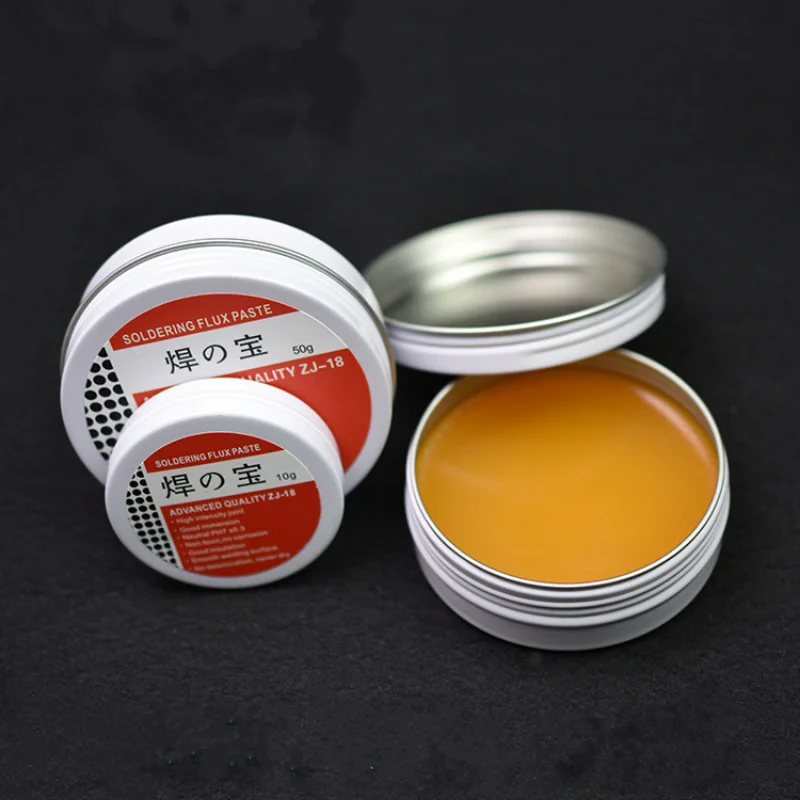 10g/50g Solder Paste Rosin Flux Welding Tin No Cleaning Welding Maintenance Solder Paste Soldering Oil Tool Soldering Flux