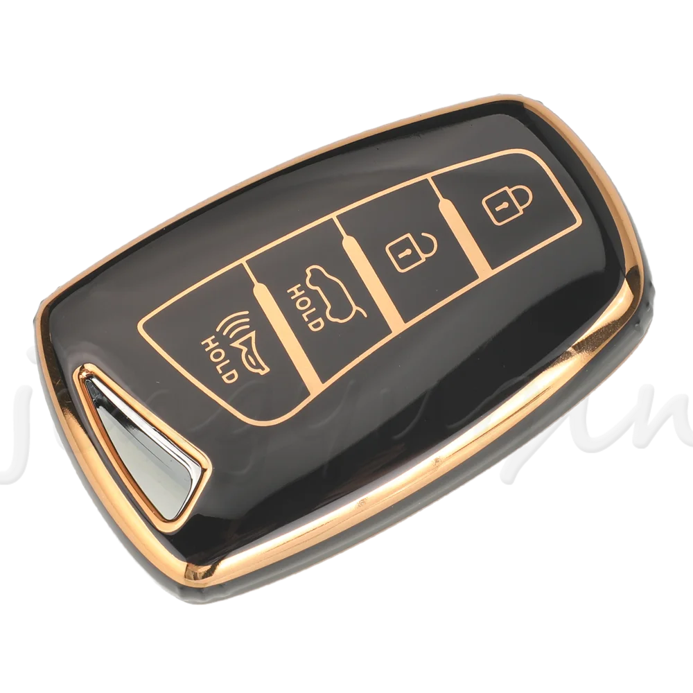 JYQ TPU Auto Schlüssel Shell Fall Abdeckung Für Hyundai Grandeur HG Limousine Genesis G80 Santa Fe 3DM Grand SantaFe 2018 IX45 EQUUS Azera – Detail 3