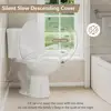 Corner Elongated Toilet Compact Dual Flush Toilets with Comfort Height Bowl & Slow Close Seat Small Bathroom Solution Water 3