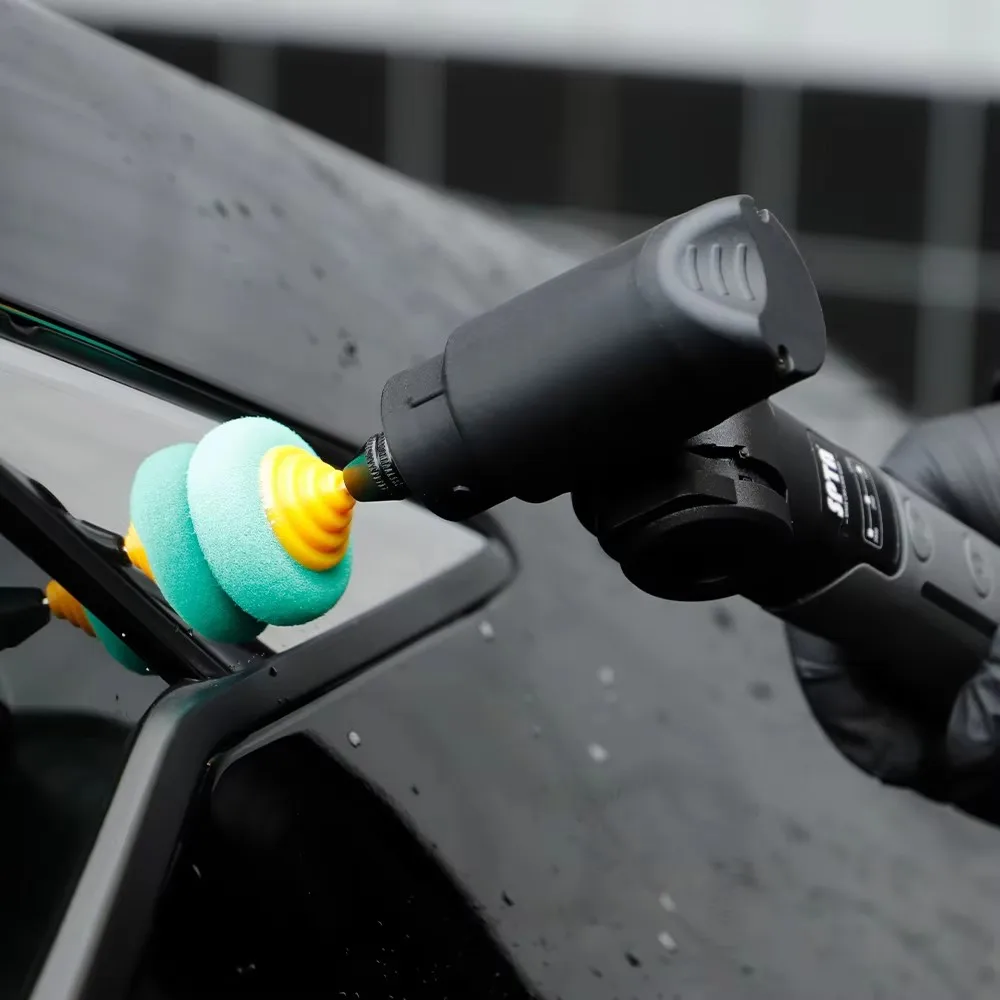 SPTA 3.7V RO&DA Micro Cordless Mini Car Polisher Portable Handheld Rechargeable Adjustment Speed Auto Detailing Tool