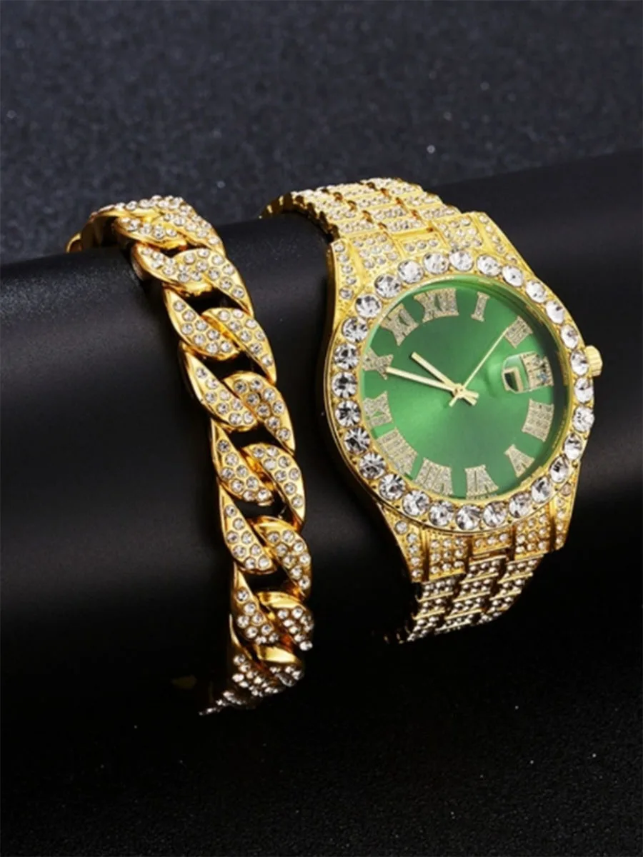 golden green set