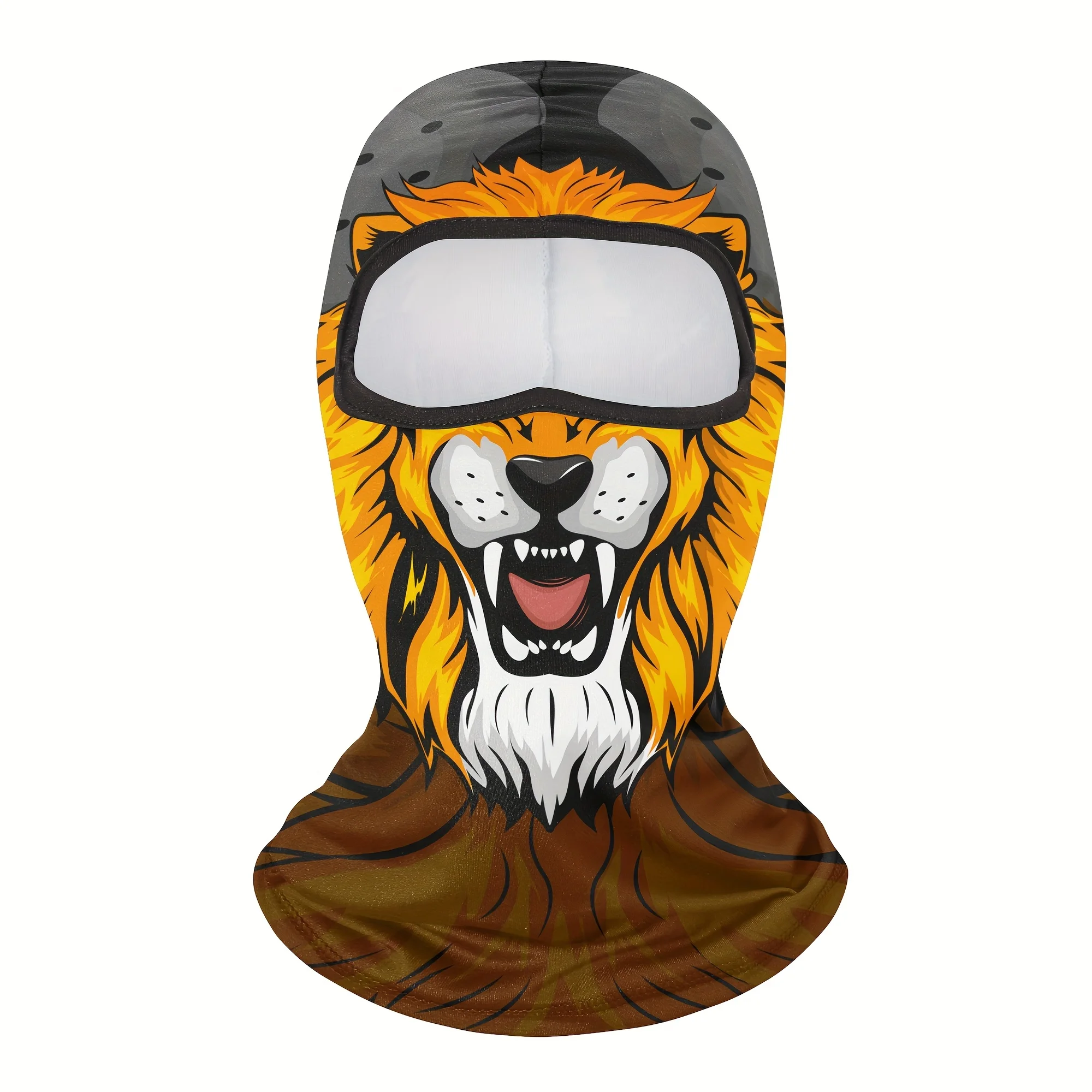 Breathable Windproof Balaclava Face Mask - Clown Ghost Skull Design, UV Protection