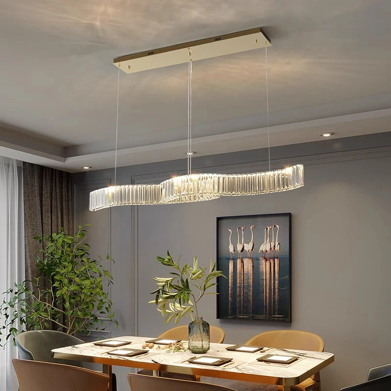 Domácí decorationpendant světel, luxusní broušené sklo žití pokoj lustr, jídelní pokoj přívěsek lampa, strop lehký, halové osvětlení