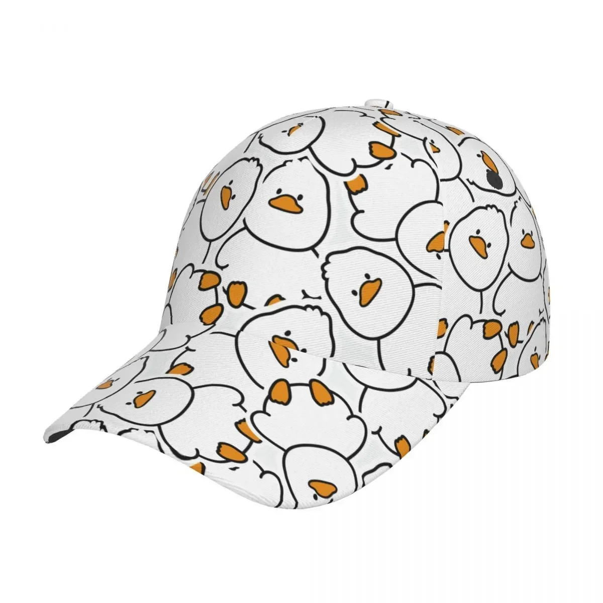 

Регулируемая Милая утка мультфильм бейсболки аксессуары винтажная ферма животные утки Kawaii Casquette унисекс стиль уличные тренировки