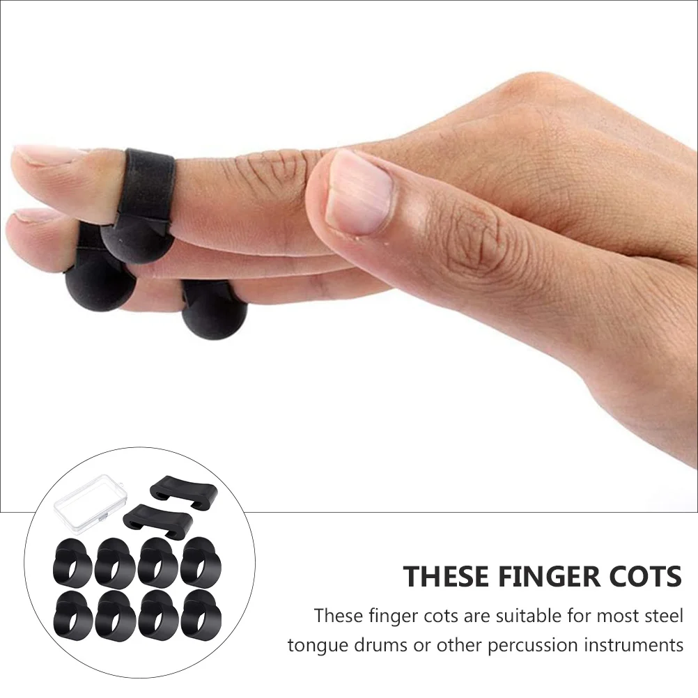 10 Pcs Finger Picks Drumsticks Mallet Bracket Drum Accessories Instrument Parts Percussion Musical Instruments