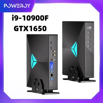MV200 Intel Core i9-10900F GTX1650 Dedicated Card Game Mini PC Windows 11 Office Desktop Computer NVME Portable 4K wifi6